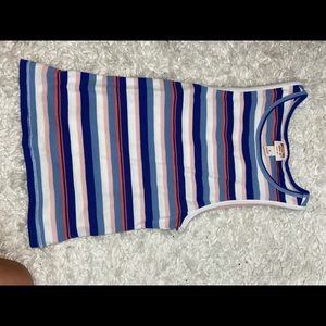 Stripe style tank top